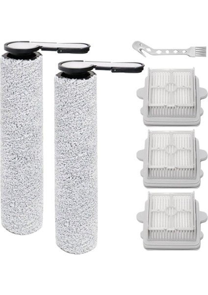 Roborock F25 Için 2 Fırça Silindiri ve ACE/F25 RT/F25 LT/F25A LT/F25 Islak/kuru Elektrikli Süpürgenin Değiştirilmesi Için 3 Filtre (Yurt Dışından) modelleri