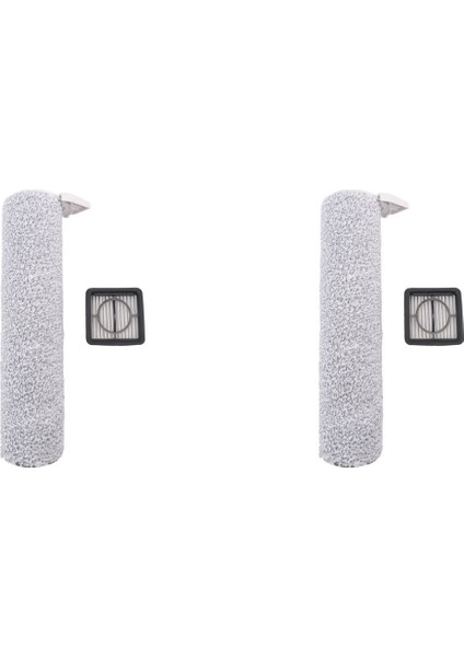 Xiaomi Truclean W20 / 2c / 4c / 2 Lite Rulo Fırça ve Filtre Islak ve Kuru Elektrikli Süpürge Için 2x (Yurt Dışından)