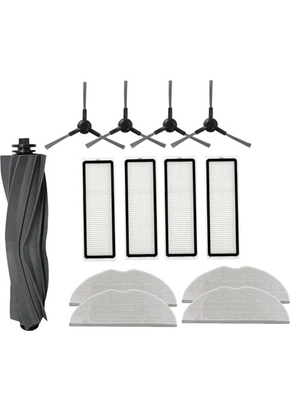 Dreame Mova S10 Için 13 Pcs Plus / Troiver S10 Plus Supping Robot Ana Yan Fırça Paspas Filtresi Temizleyici Parçaları Değiştirme (Yurt Dışından) fırsatları