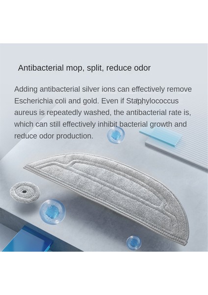 Roborock S8 Maxv Ultra G20S Robot Vakum Temizleyici Aksesuarları Çift Rulo Fırça Filtre Yan Fırçaları Pasoz Tuz Torbaları (Yurt Dışından)