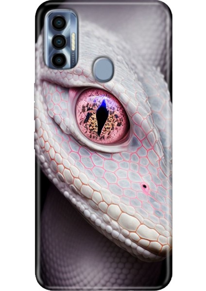 Tecno Spark 7 Pro Kılıf Renkli Silikon Dişicobra
