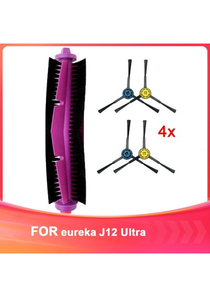Eureka Supping Robot Aksesuarları Için J12 Ultra Ana Yan Fırça Aksesuarları Sarf Malzemeleri Süpürme Robot Sarf Malzemeleri (Yurt Dışından)