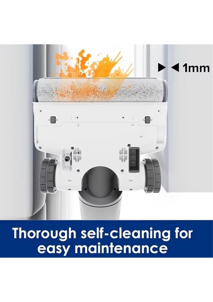 Orijinal 2x Ana Silindir Fırçası 4x Filtre Roborock Flexi Lite Zemin Yatakçı Temizleyici (Yurt Dışından) modelleri