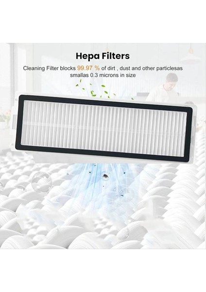Xiaomi X20 Max / X20 Pro / D109GL / D102GL Elektrikli Süpürge Yedek Parçaları Vakum Filtresi Için 4pcs Filtreler (Yurt Dışından) indirimleri