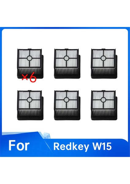 Redkey W15 Islak ve Kuru Elektrikli Süpürge Parçaları Için 6 Adet Filtre (Yurt Dışından) modelleri