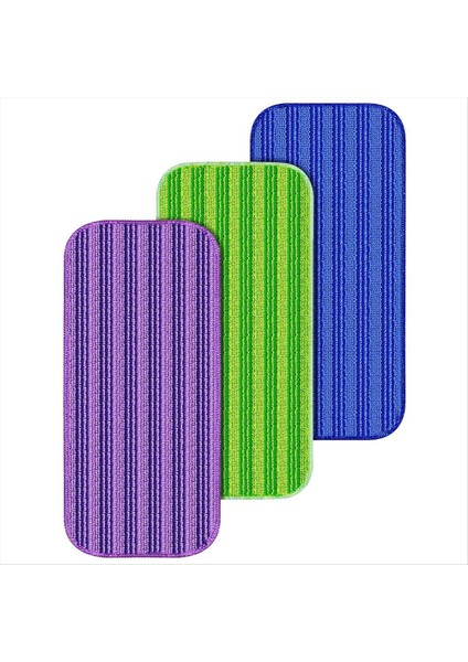 3 Paket Yeniden Kullanılabilir Paspas Pedleri Swiffer Islak Jet Paspas Yıkanabilir Islak Kuru Kullanım Için Paspas Yedek Kafaları Sert Ahşap Zemin Temizliği (Yurt Dışından)