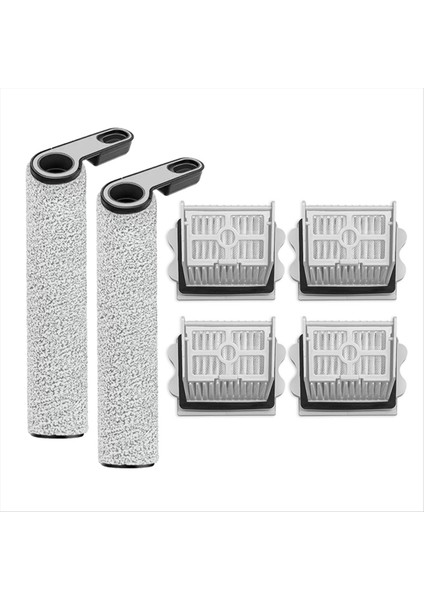 Roborock Flexi Pro Islak ve Kuru Elektrikli Süpürge Rulo Fırçası ve Filtreler Aksesuarları Yedek Yedek Parçalar (Yurt Dışından)