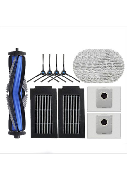 Ecovacs T50 Pro OMNI/T50 Otomatık DDX67 Elektrikli Süpürge Aksesuarları Ana Yan Fırça Paspas Bezi Hepa Filtre Toz Torbası Parçaları (Yurt Dışından)