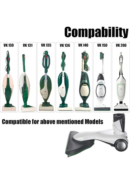 Vorwerk Kobold VK150 VK140 VK135 VK136 VK130 VK200 HD50 Yedek Parça (Yurt Dışından) indirimleri