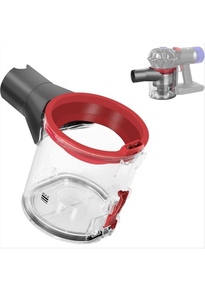 Toz Kutusu Yedek Parçalar Dyson V7 V8 SV10 SV11 Elektrikli Süpürge Aksesuarları Filtreli Kutu Kutusu (Yurt Dışından) indirimleri