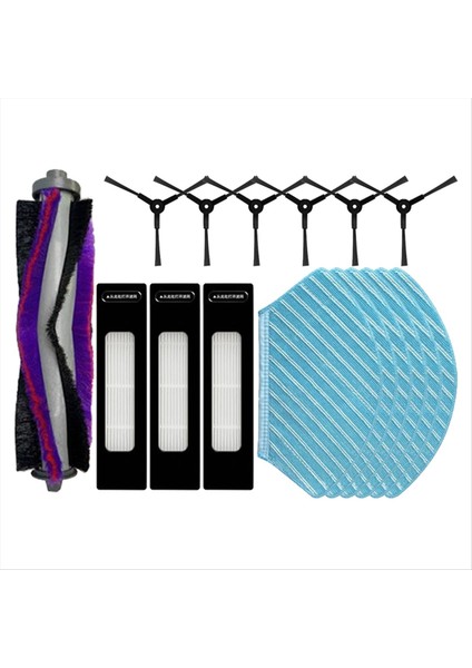 Midea M7/m7 Pro/m7 Max/eureka NER700 Elektrikli Süpürge Yedek Parçaları Ana Fırça Yan Fırça Filtre Paspas Bezi (Yurt Dışından)