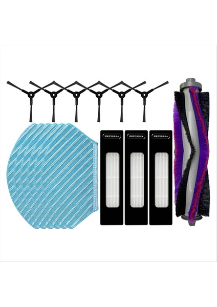 Midea M7/m7 Pro/m7 Max/eureka NER700 Elektrikli Süpürge Yedek Parçaları Ana Fırça Yan Fırça Filtre Paspas Bezi (Yurt Dışından) indirimleri