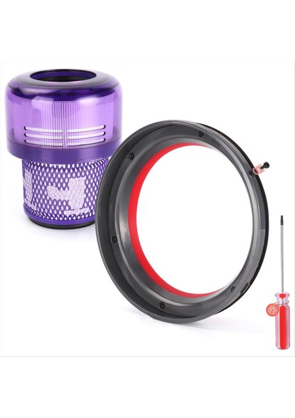 Toz Kutusu Sızdırmazlık Halkası ve Filtre Dyson V11 SV14 SV15 Elektrikli Süpürge Aksesuarları Teneke Kutu Yedek Parçaları (Yurt Dışından)