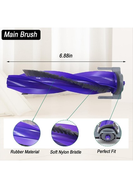 Narwal Freo x Ultra Z Ultra Z Ultra Robot Vakum Süpürücü Ana Fırça Filtre Toz Torbası Yan Fırça Paspası Için Yedek Parçalar (Yurt Dışından) modelleri