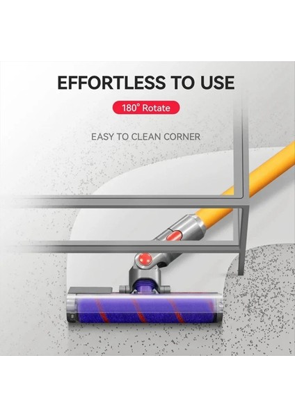Dyson V7 V8 V8 V11 V11 Vakum Süpürge Fırçası Baş Zemin Temizleme Aracı Elektrik Türbini (Yurt Dışından) modelleri