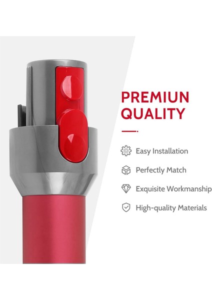 36 Adet Değnek Tüpü/temizleyici Kafa Klipsi Mandal Sekmesi Düğmesi Dyson V7 V8 V10 V11 V15 Yedek Alet Düğmesi Bahar (Yurt Dışından) indirimleri