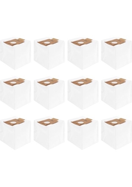 12 Paket Vakum Toz Torbaları Ecovacs Deebot Ozmo T8 Aıvı T8 Max T8 Serisi T9 Serisi N8 Pro N8 Pro Robot Vakum Parti (Yurt Dışından) fırsatları