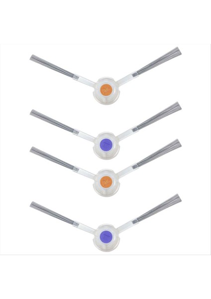 Narwal Için Freo ve Freo x Ultra Için Freo x Plus / K1 Robot Süpürge Aksesuarları Için 4 Adet Yan Fırça (Yurt Dışından)