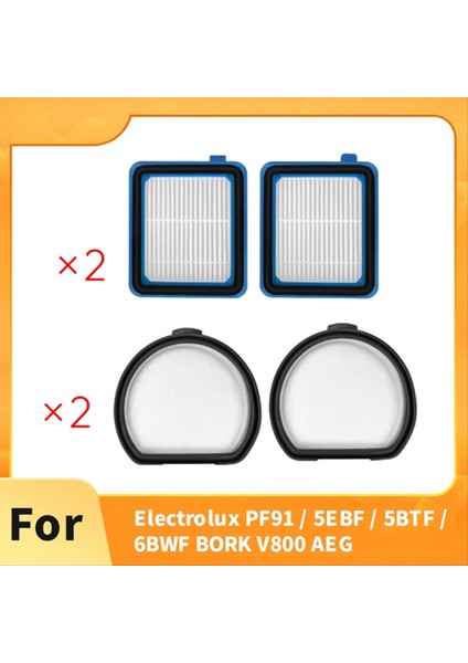 Electrolux PF91 Serisi 5ebf / 5btf / 6bwf Bork V800 Aeg Akülü Çubuk Vakum Parçaları Egzoz Filtresi Toz Filtresi (Yurt Dışından) fiyatları