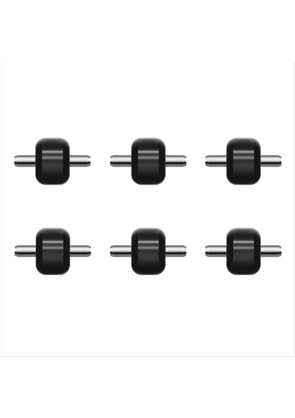 Yumuşak Silindir Parçaları Dyson V6 V7 V8 V10 V11 V15 Elektrikli Süpürge Yumuşak Silindir Kafası Değiştirme Küçük Tekerlekler Aksesuarları D (Yurt Dışından)