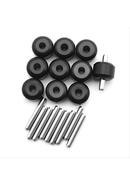 Yumuşak Silindir Parçaları Dyson V6 V7 V8 V10 V11 V15 Elektrikli Süpürge Yumuşak Silindir Kafası Değiştirme Küçük Tekerlekler Aksesuarları D (Yurt Dışından) indirimleri