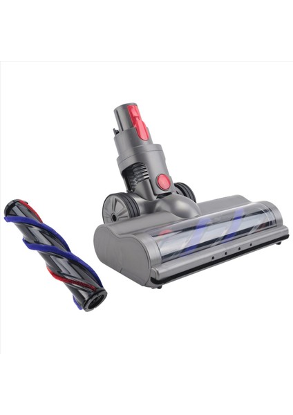 Turbo Elektrikli Motorlu Fırça Dyson V7 V8 V8 V10 V11 V15 Halı Karo Sert Zemin Için LED Işık ile Fırça Temizleyici Kafa (Yurt Dışından) fırsatları