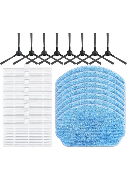 Kabum Smart 100 / Mamnv Zcwa Onson Gttvo Eıcobot / Manvıns Kılgone Lcrock Beniico G20 Fırça Filtre Paspas Parçaları (Yurt Dışından)