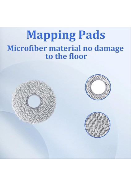 Ecovacs Deebot T30C Omni ve T30C Pro Omni Elektrikli Süpürge Ana Fırça Paspas Pedleri Toz Torbası Yan Fırçalar Için 9 Adet Yedek Parça (Yurt Dışından) fiyatları