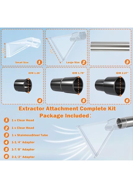 Universal Tüm Mağazalara Uygun Vacs Çıkarıcı Aparat Kiti Halı Temizleme Döşeme ve Oto Detaylandırma Için Islak/kuru Elektrikli Süpürgeler (Yurt Dışından) fırsatları