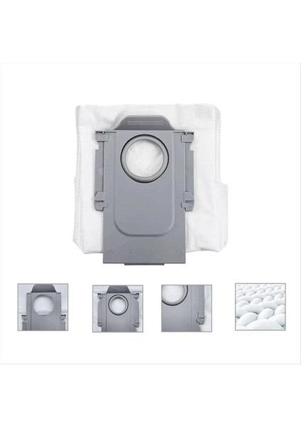 Roborock S8 Maxv ULTRA/G20S Robot Vakum Parçaları Ana Yan Fırçalar Paspas Bezleri Hepa Filtreler Toz Torbaları Aksesuarları (Yurt Dışından) modelleri