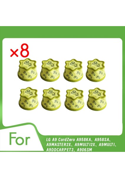 8 Adet Filtre Lg A9 Cordzero A958KA A958SA A9MASTER2X A9MULTI2X A9MULTI A9DDCARPET2 A906SM Elektrikli Süpürge (Yurt Dışından) indirimleri