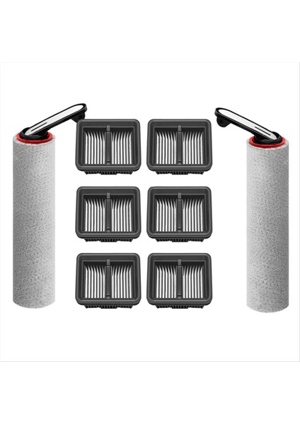 Dreame H15 Pro Robotlu Süpürge Parçaları Aksesuarları Fırça Filtre Robotlu Süpürge Seti Sarf Malzemesi (Yurt Dışından)