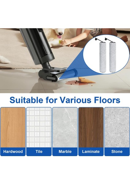 Dreame H12S / Dreame H12S Ae / G10 Combo Vakum Yedek Kitleri Ana Fırça Hepa Filtre Aksesuarları Parçaları Için Fit (Yurt Dışından) indirimleri