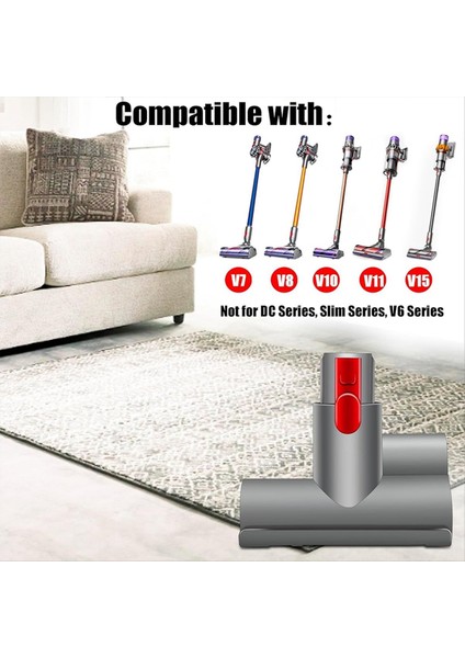 Dyson Vakum Temizleyici Aksesuarları Için V6 Dc V7 V8 V11 V11 Elektrikli Fırça Başı Akar Çıkarma Emme Kafası (Yurt Dışından) fiyatları