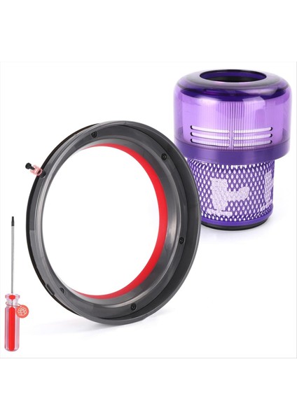 Toz Kutusu Sızdırmazlık Halkası ve Filtre Dyson V11 SV14 SV15 Elektrikli Süpürge Aksesuarları Teneke Kutu Yedek Parçaları (Yurt Dışından) fırsatları