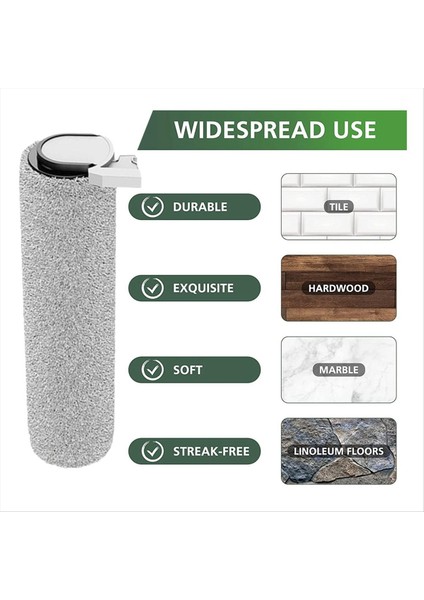 Rulo Fırça Xiaomi Truclean W20 / 2c / 4c / 2 Lite Islak ve Kuru Elektrikli Süpürge Ana Fırça Yedek Parçaları 1 Adet (Yurt Dışından) indirimleri