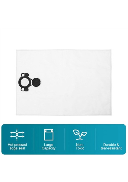 Nilfisk 107419593 ATTIX33/44 VL200AERO 20/21 Aero 25/26/31 VC2010L/VC2511 Elektrikli Süpürge Parçaları Için 24 Adet Toz Torbaları (Yurt Dışından) modelleri