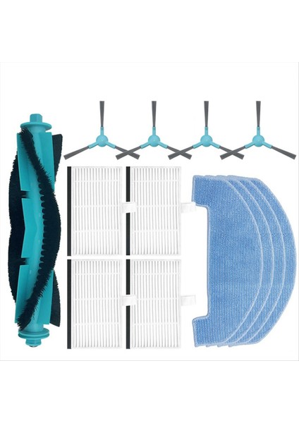 Dreame Mova Trouver E10, E20 Pro Plus Ana Yan Fırça Filtresi Için (Yurt Dışından)