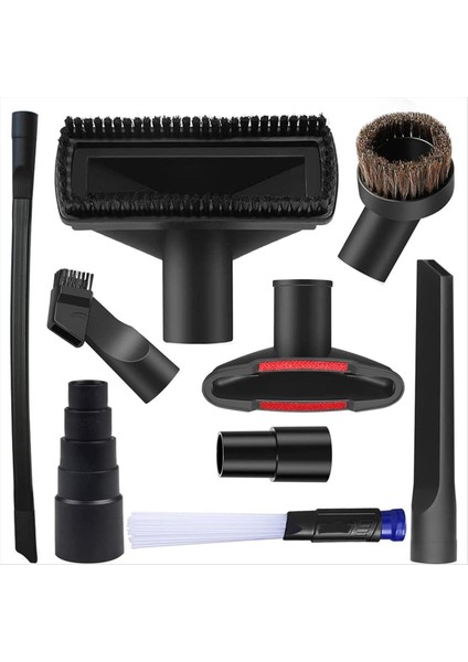 Elektrikli Süpürge Memesi Seti Elektrikli Süpürge Ekleri Islak Kuru Adaptör 32-35MM Elektrikli Süpürge Memesi Esnek Aralık Aracı (Yurt Dışından)