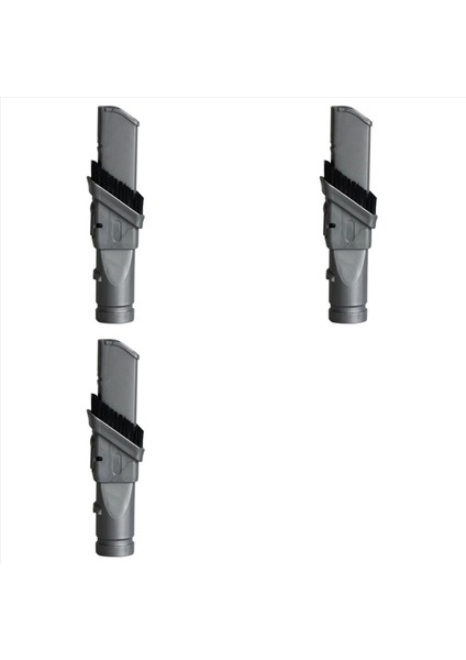 3x Düz Meme Fırça Emme Kafası Dyson V6 DC30 DC34 DC52 DC72 Elektrikli Süpürge Yedek Parça Aksesuarları 2 In 1 Fırçalar (Yurt Dışından)