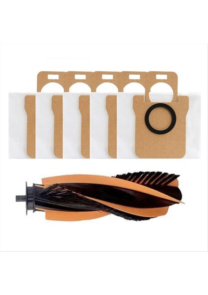 6 Adet Vakum Ana Fırça Toz Torbası Seti Jonr P20 Pro/jonr T5 Pro Robotlu Süpürge Yedek Parça A (Yurt Dışından) modelleri