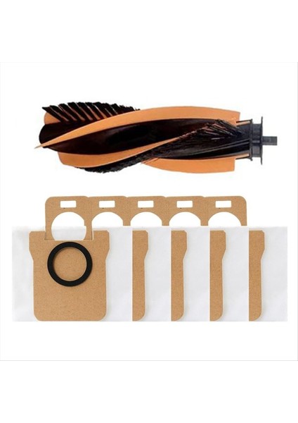 6 Adet Vakum Ana Fırça Toz Torbası Seti Jonr P20 Pro/jonr T5 Pro Robotlu Süpürge Yedek Parça A (Yurt Dışından) fırsatları