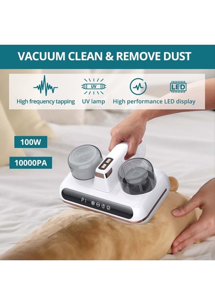 Yatak Süpürgesi Akülü El Tipi Yatak Süpürgesi 16KPA Emme Düşük Gürültü Filtreli Yatak Kanepeleri Halılar (Yurt Dışından) modelleri