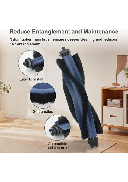 Eufy Omni C20 Robot Yedek Elektrikli Süpürge Aksesuarları Ana Yan Fırça Filtre Paspas Bezi Toz Torbası Yedek Parça (Yurt Dışından) indirimleri