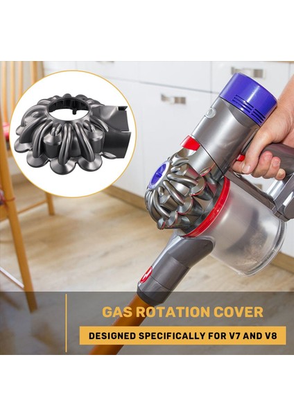 Dyson V7 V8 Akülü Elektrikli Süpürge Için 2x Kapak Değiştirme Dyson V8 Parçaları Evrensel Siklon Kapağı (Yurt Dışından) fırsatları