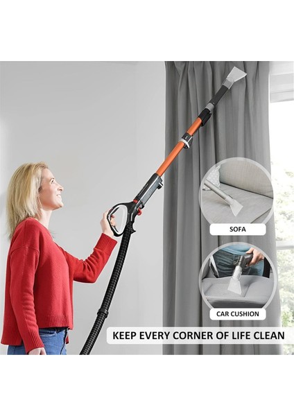 38MM Elektrikli Süpürge Fırça Kafası Döner Kafa Zemin Nozulu Şeffaf Halı Temizleme Nozulları Adaptörler Eki (Yurt Dışından) modelleri