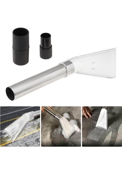 38MM Elektrikli Süpürge Fırça Kafası Döner Kafa Zemin Nozulu Şeffaf Halı Temizleme Nozulları Adaptörler Eki (Yurt Dışından) indirimleri