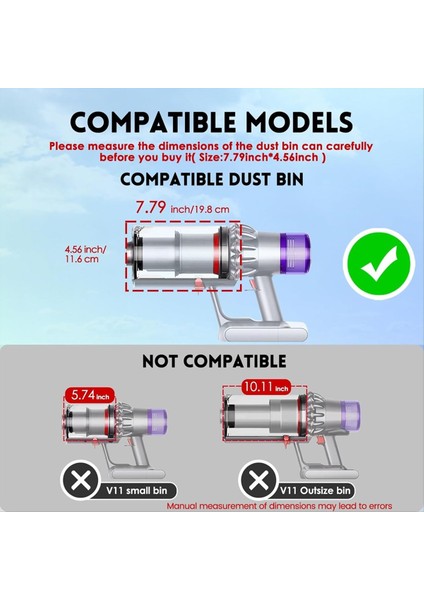 Toz Kupası Kovası Dyson V11 V15 SV14 SV15 SV22 Elektrikli Süpürge Yedek Parçalar Vakum Çöp Kovası Toz Kupası (Yurt Dışından) indirimleri
