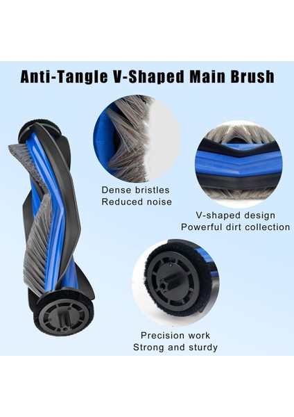 Ecovacs X9 Pro Omni Yedek Parça Ana Fırça Hepa Filtre Rulo Paspas Toz Torbası Yedek Parça Aksesuarları (Yurt Dışından) fırsatları