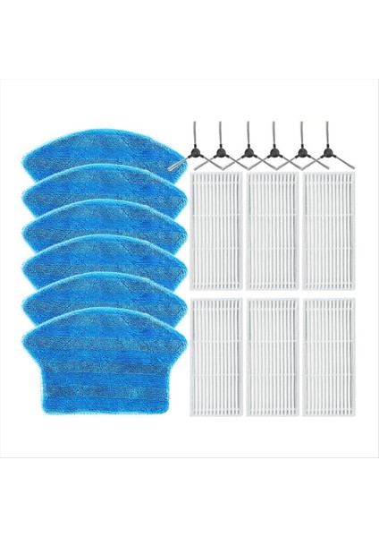 Yedek VCR03 Hepa Filtre Aksesuarları Midea I2 Süpürme Robotlu Süpürge Bez Yan Fırça Yedek Parça (Yurt Dışından) modelleri